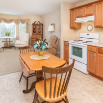 Spacious Living Areas and Kitchen